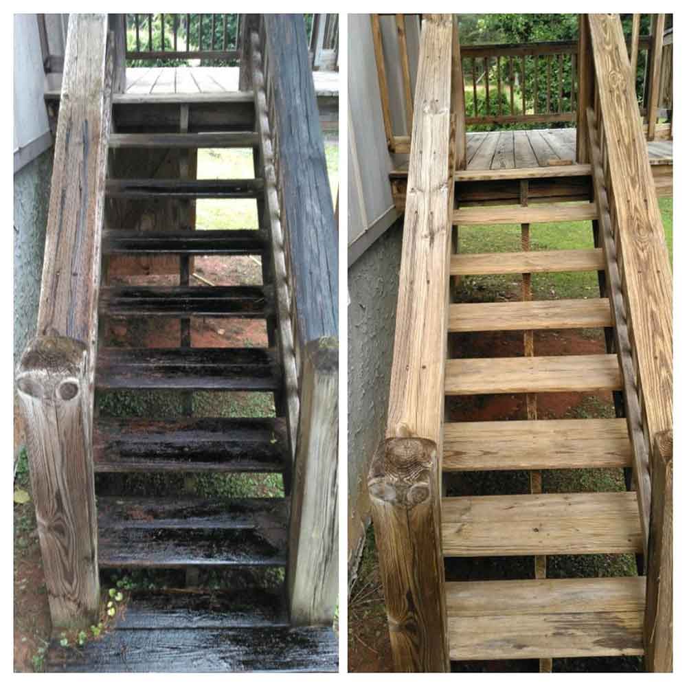 Deck cleaning in clayton ga