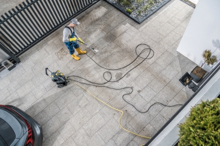 Alto pressure washing